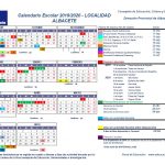 Calendario Escolar Albacete 2019/2020 | Trazos Guardería Albacete