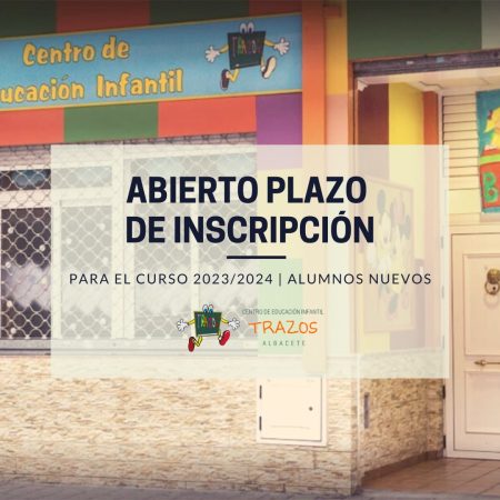 Inscripciones Trazos, abierto plazo